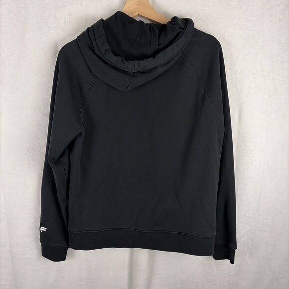 Fabletics Black Cotton Blend Hoodie Sweatshirt Mens Size Small Workout Gym - Picture 4 of 5